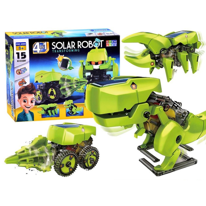 Robot Transformable Solaire - Solar Robot Transforming - Jeu de construction