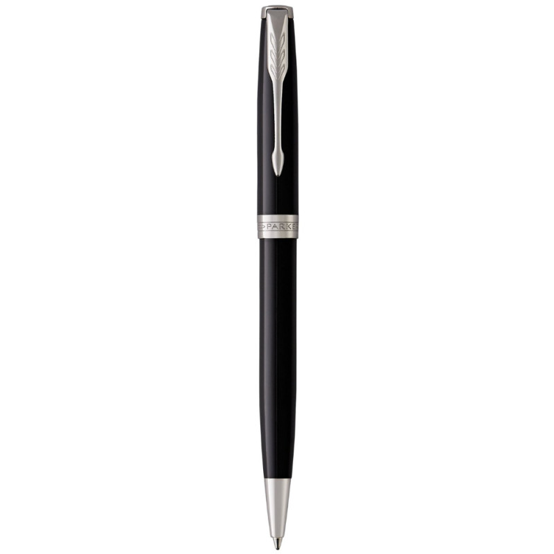 Stylo à Bille Parker Sonnet Noir Mat CT - Réf.1931524