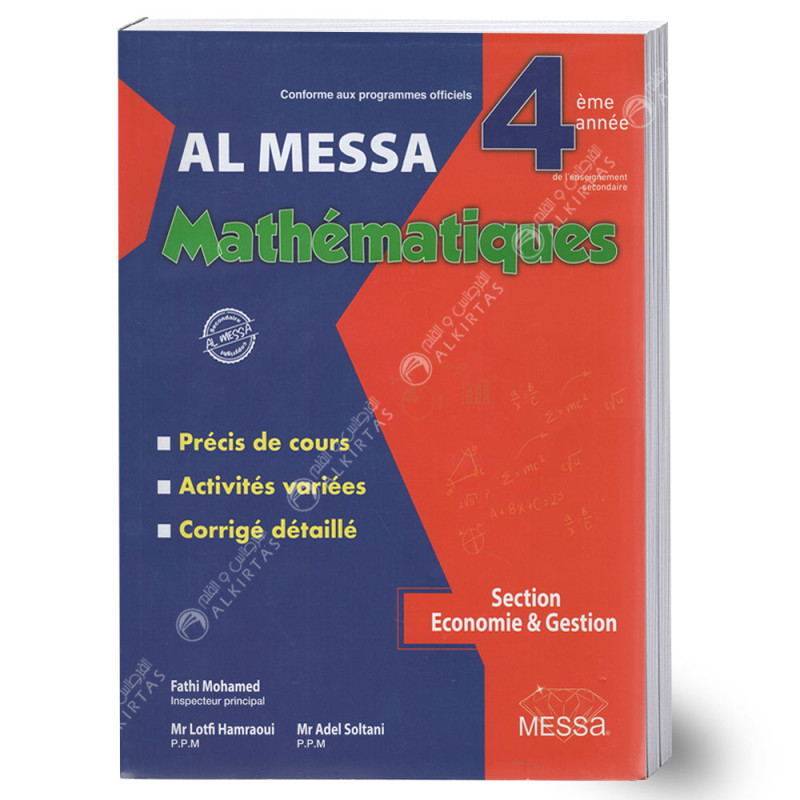 Al Messa Mathématiques - 4ème Eco Gestion
