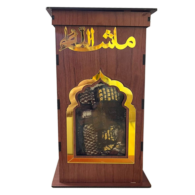 Coffret en Bois Machallah Sajeda, Sebha et Coran