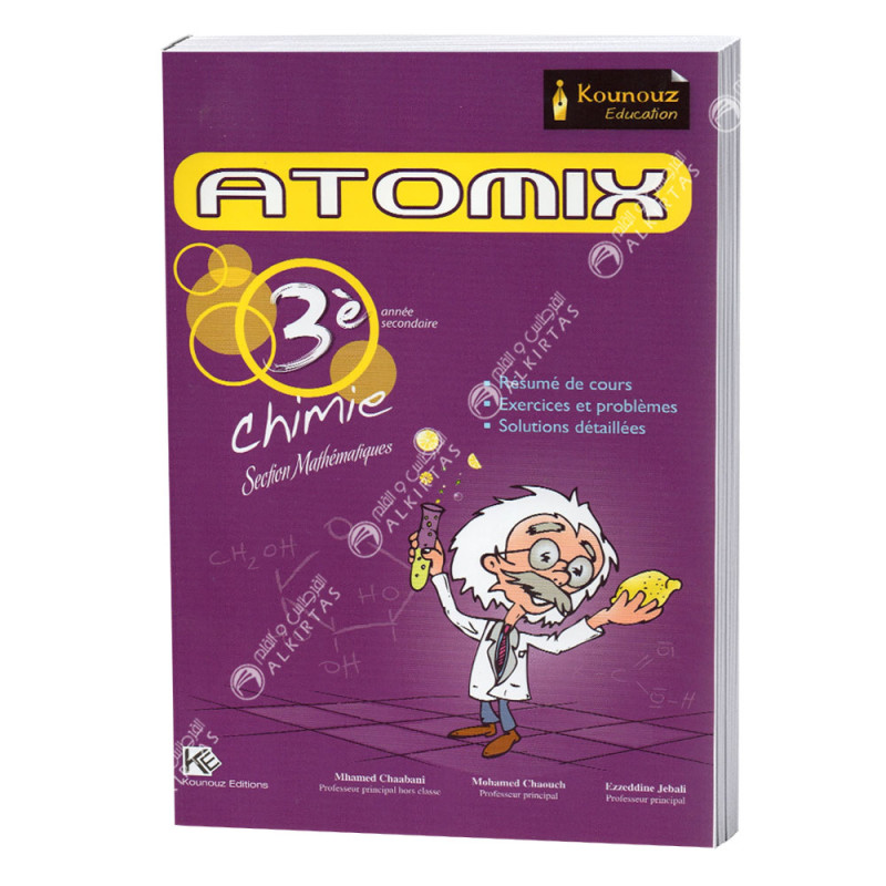 Atomix Chimie - 3ème Secondaire Mathématiques