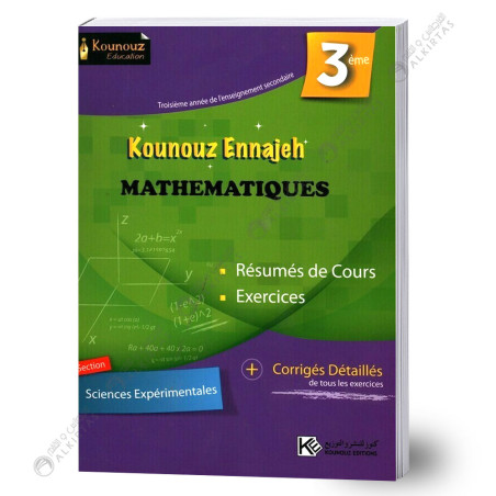 Kounouz Ennajeh Mathématiques - 3ème Sciences Exp.