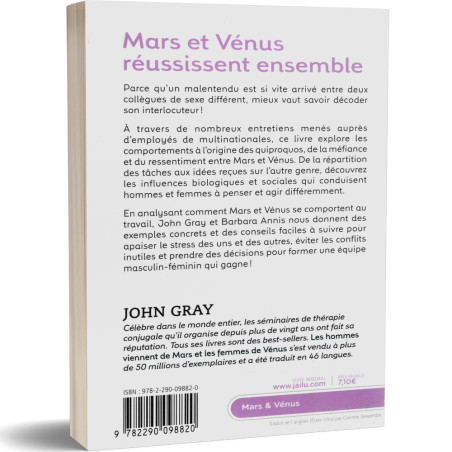 Mars et Venus : Réussissent Ensemble - John Gray & Barbara Annis