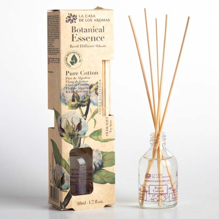 Désodorisant Botanique Mikado Pure Coton, 50ml