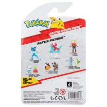 Pack Figurine de Combat Pokemon Battle Figure Tepig And Rockruff