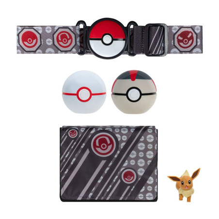 Ensemble de Bandoulière Pokémon Clip 'N' Go Evoli