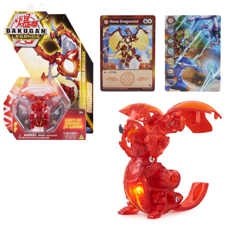 Figurine Lumineuse BAKUGAN Legends - Nova Bakugan - Dragonoid