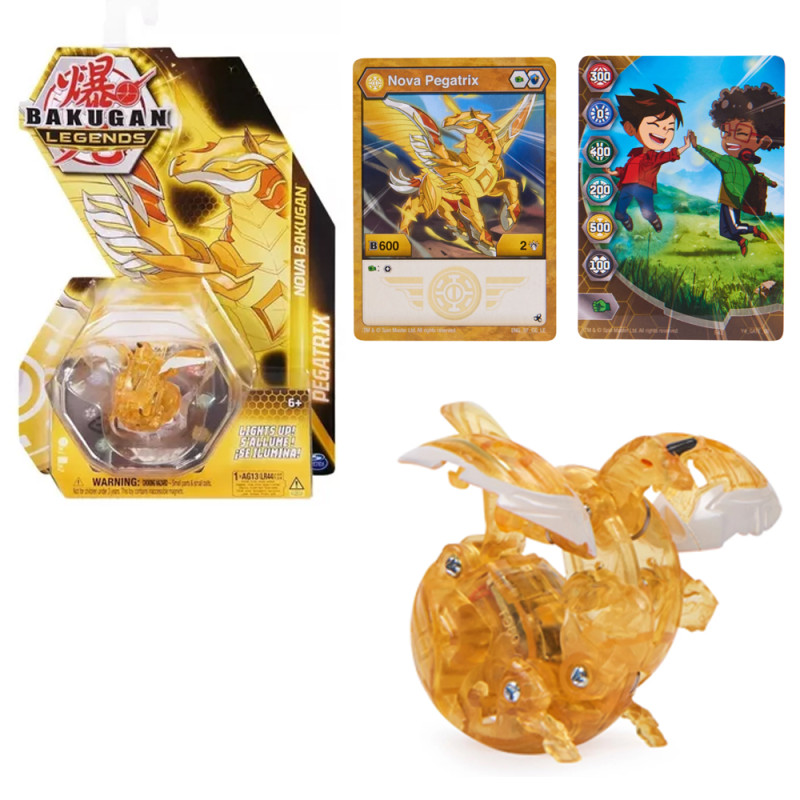 Figurine Lumineuse BAKUGAN Legends - Nova Bakugan - Pegatrix