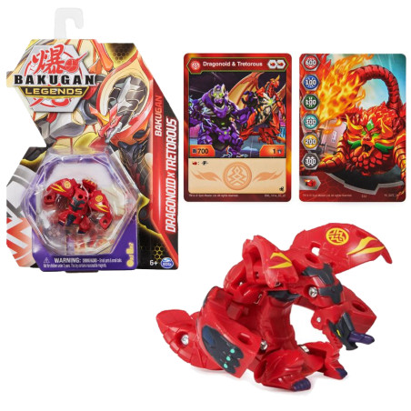 Figurine BAKUGAN Legends 2023 Dragonoid x Tretorous