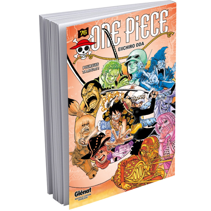 One Piece, FR Tome 76, Poursuis ta route !