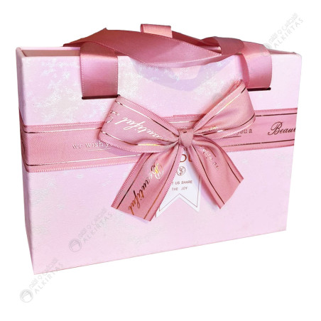 Boite Cadeau Rectangulaire avec Ruban Satiné, GM