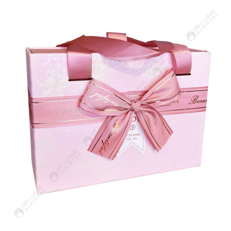 Boite Cadeau Rectangulaire avec Ruban Satiné, MM