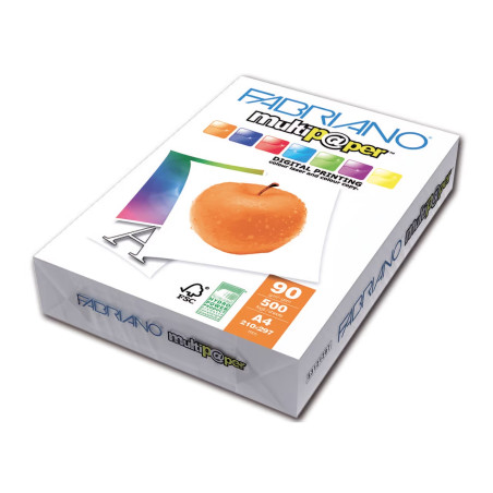 Papier A4 FABRIANO Extra Blanc 500 Feuilles 90gr