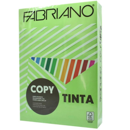 Papier A4 FABRIANO 500F 80gr fort vert pistache