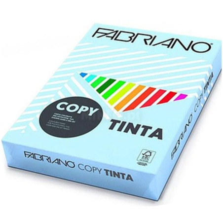Papier A4 FABRIANO 500F 80gr pastel bleu celeste