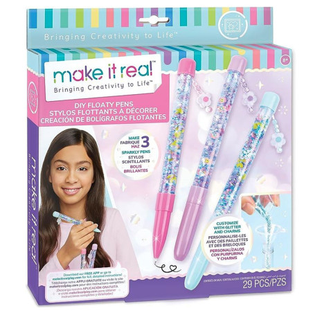Stylos Flottants à Décorer - Make It Real