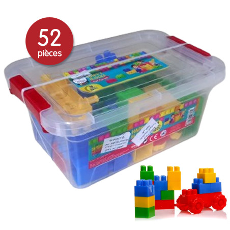 Jeu de Construction Happy Blocks (Lego) 52pcs