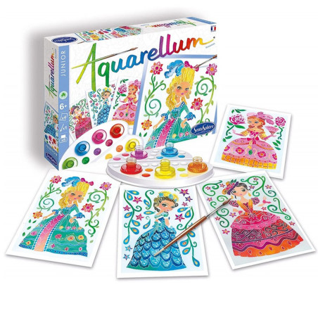 Aquarellum Junior, Princesses - Sentosphère