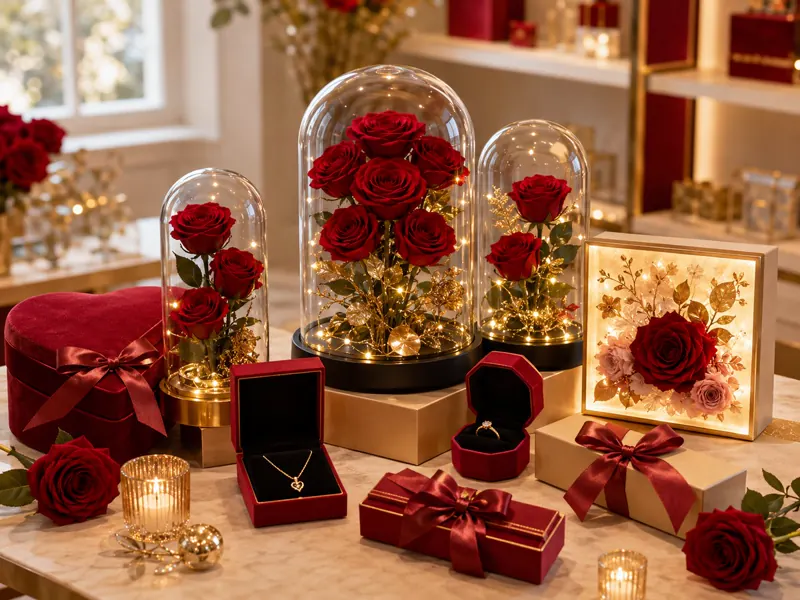 Roses eternelles et coffrets cadeaux Alkirtas Gifts