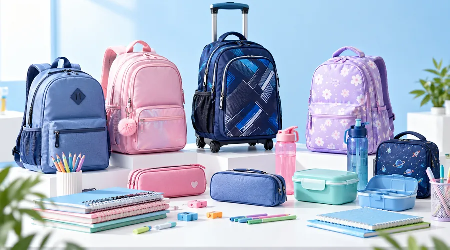 Sacs a dos scolaires et sacs a roulettes pour la rentree