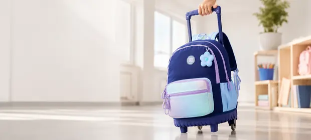Sac &agrave; dos &agrave; roulettes scolaire
