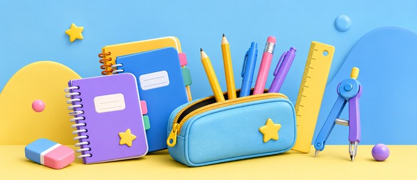Fournitures scolaires pour la rentree