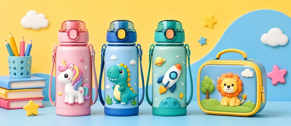 Gourdes et accessoires pratiques pour l'ecole