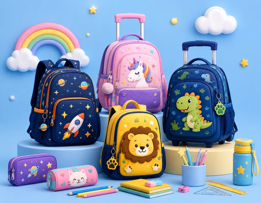 Cartables et sacs a roulettes pour l'ecole
